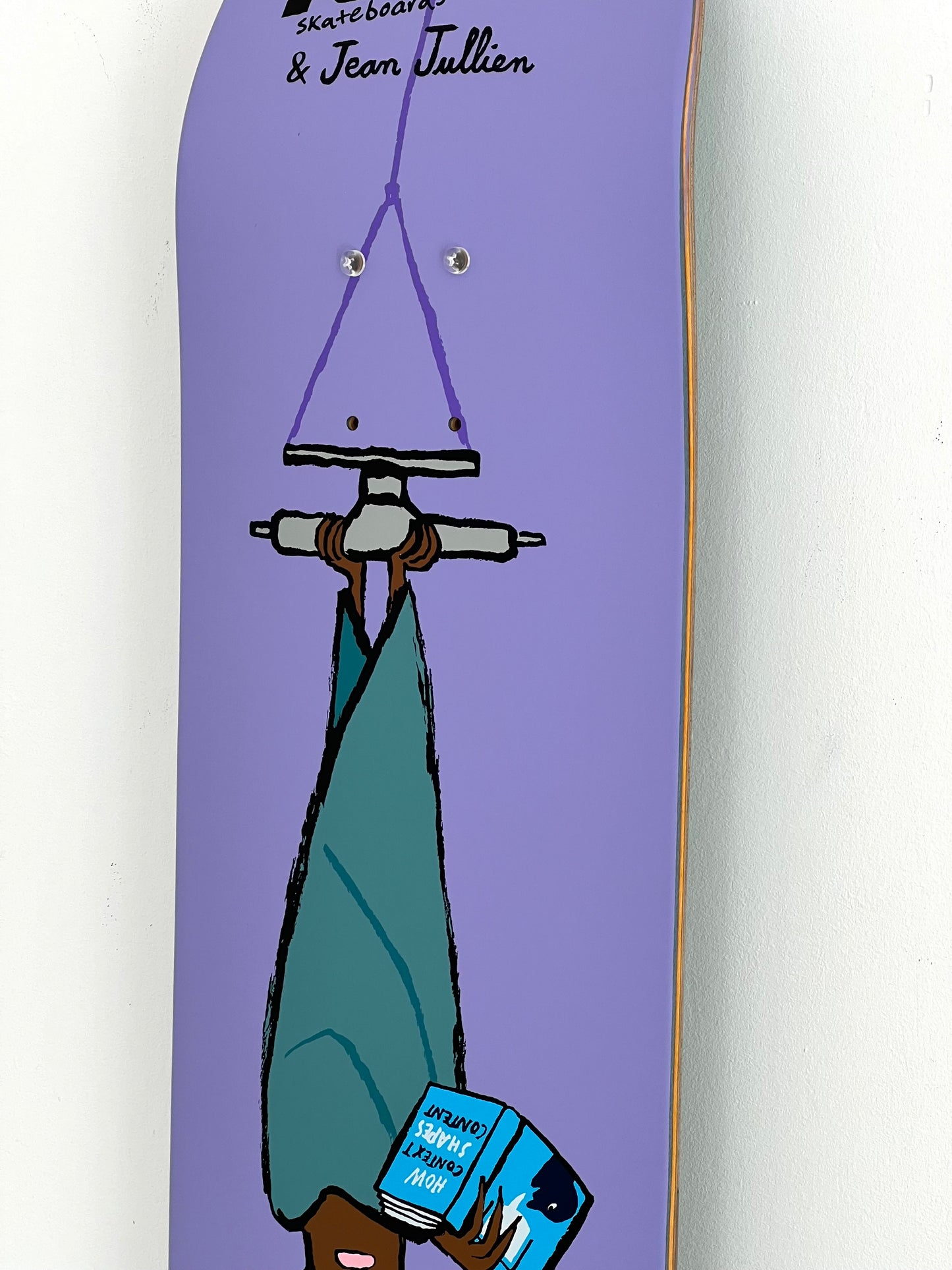 Jean Jullien « Bat » skateboard