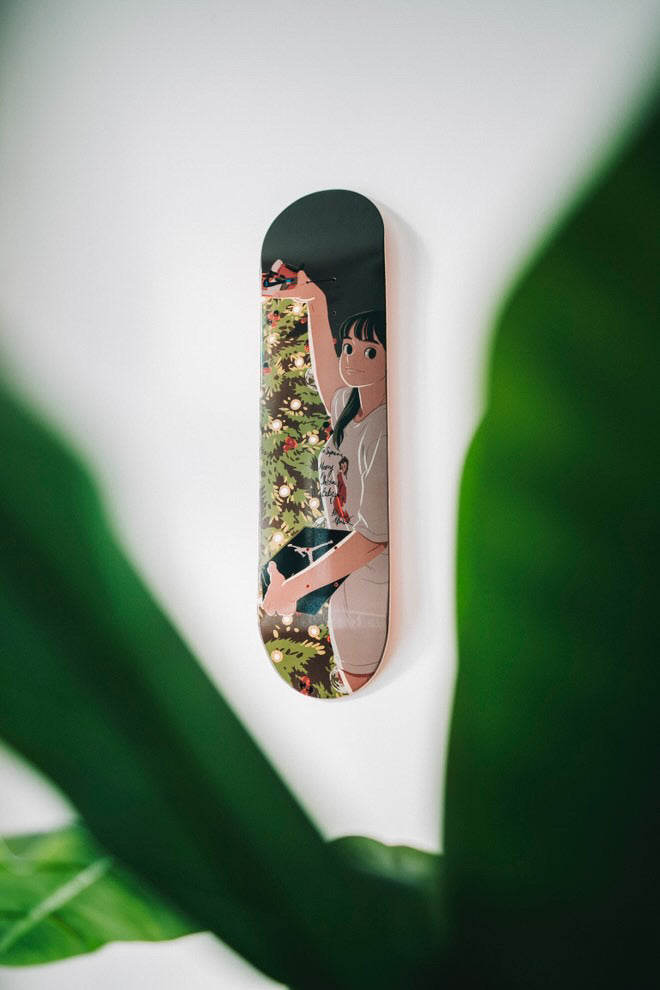 Sapin de Noël de Kim Jungyoun - 1 skateboard