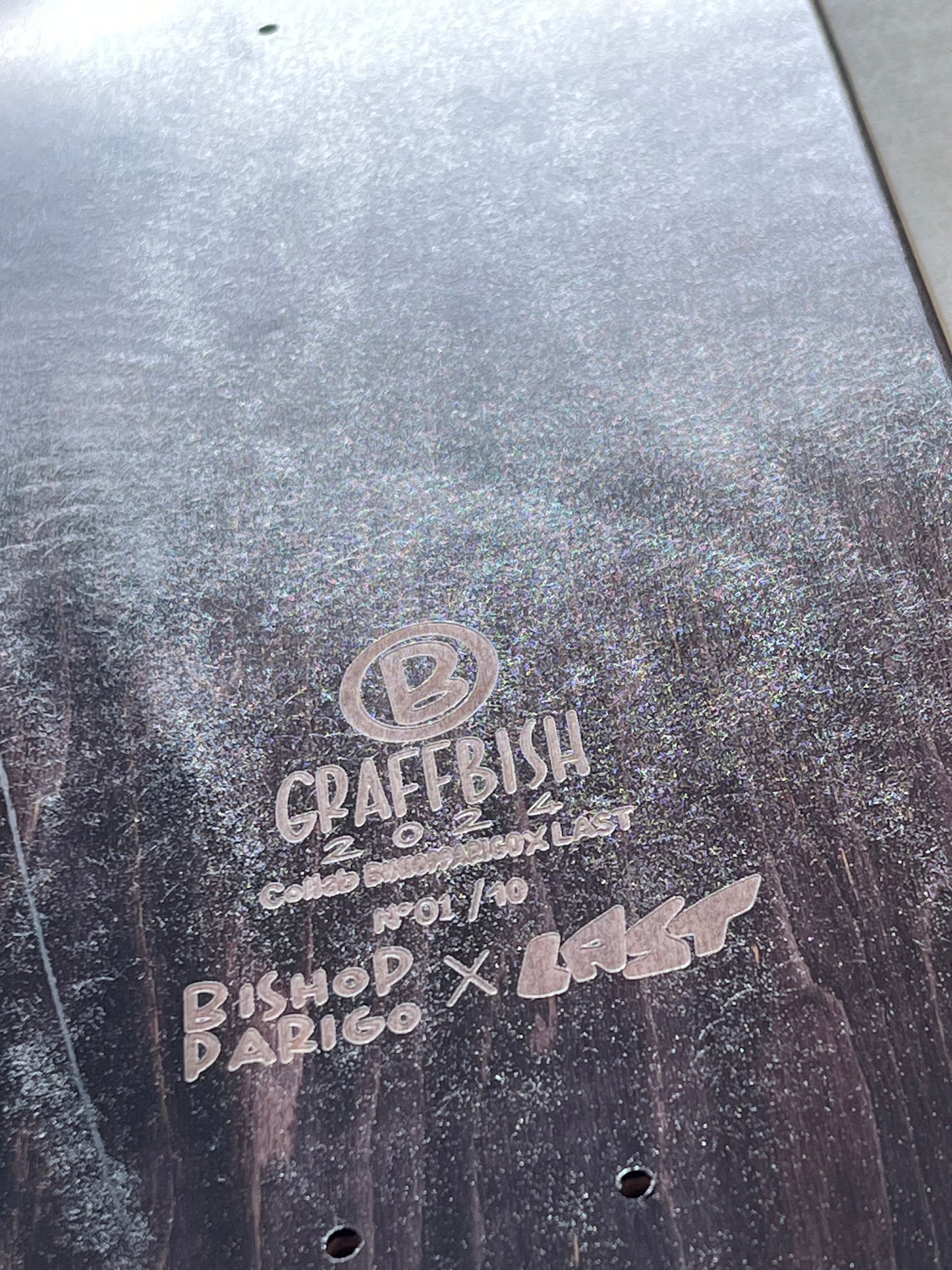 BISHOP PARIGO "GraffBish" - 1 skateboard