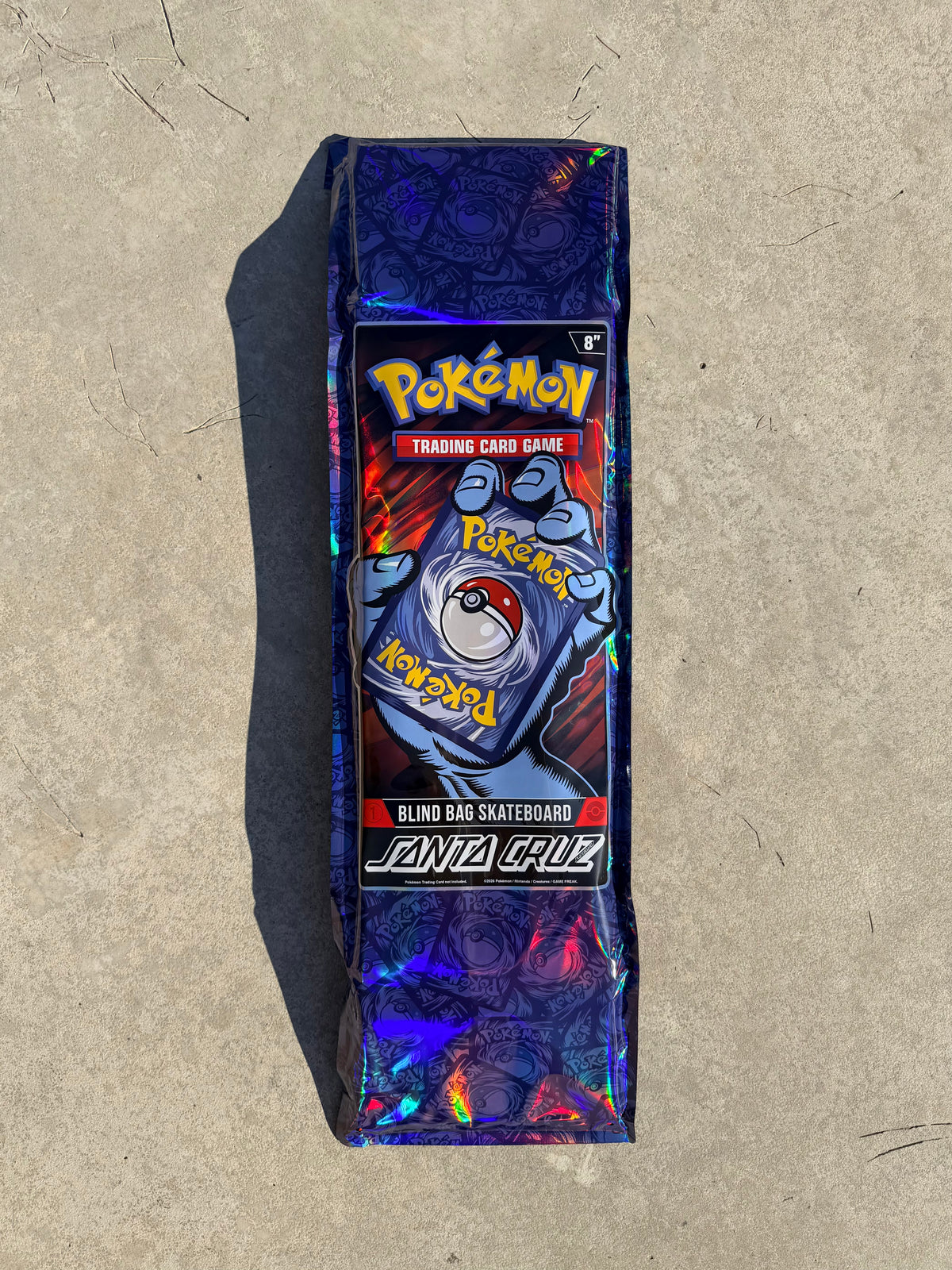 .POKÉMON x Santa Cruz - 1 skateboard en sachet surprise