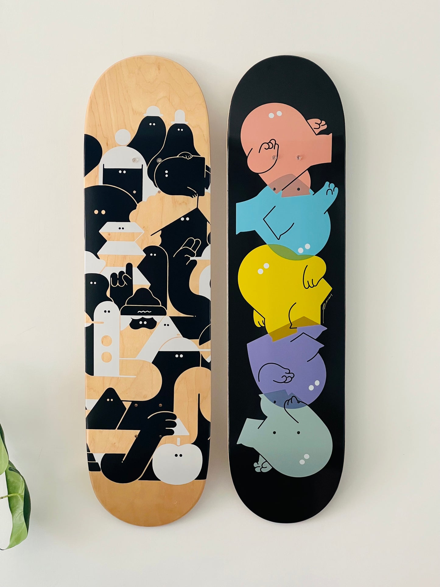 スケートボード 2 台 + サイン入り金メダル 1 枚付き EMU パック