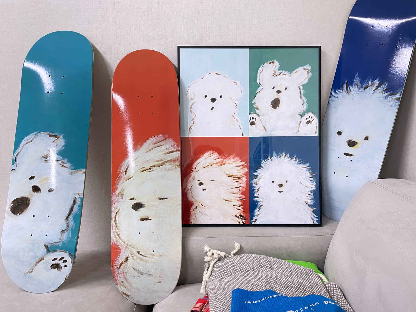 YEYE - Photomaton Orange Moonge - 1 skateboard