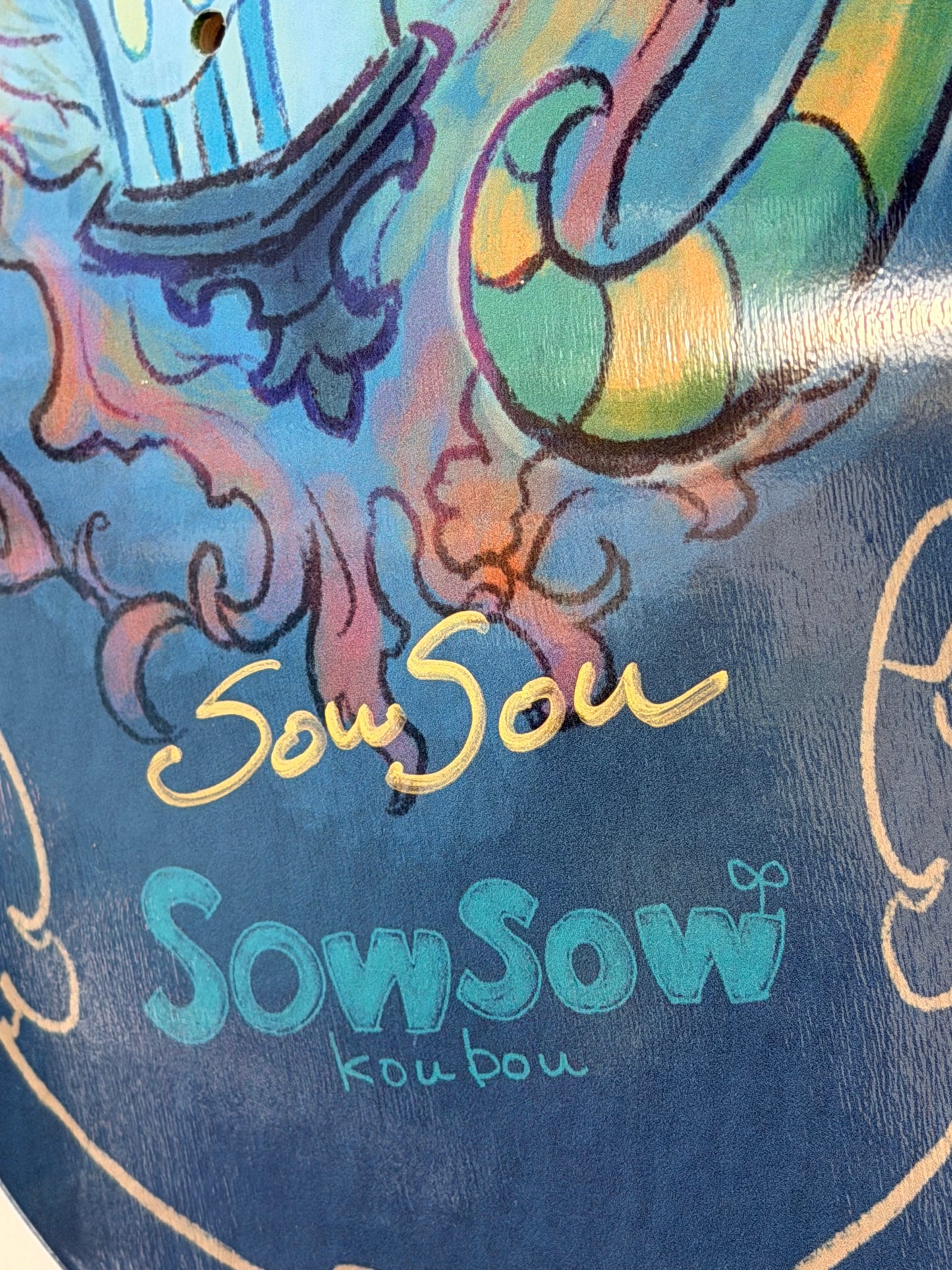 .SOWSOW 手彩色バージョン 1/10 ミッドナイトフレンズ - スケートボード 1 台