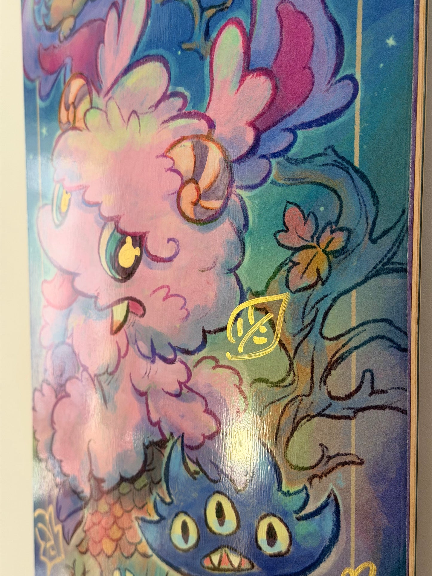 .SOWSOW 手彩バージョン 4/10 ミッドナイトフレンズ - スケートボード 1枚