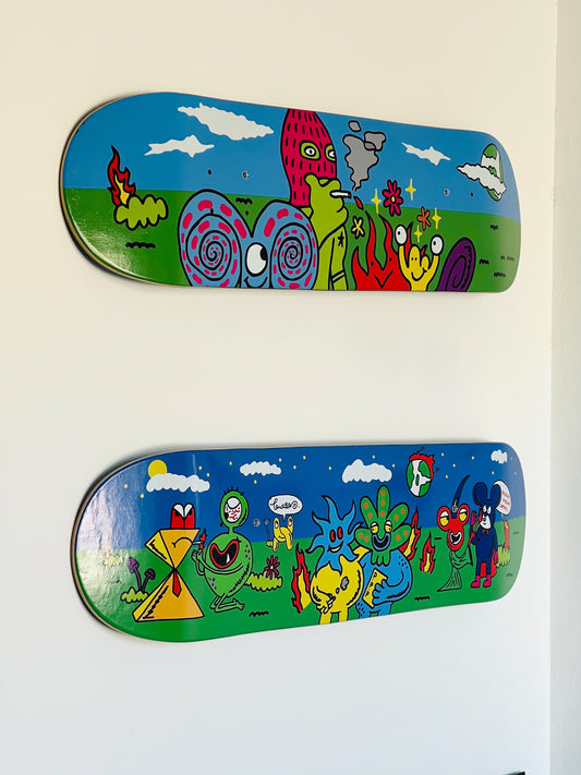 .TOMASON - ensemble - 2 skateboards