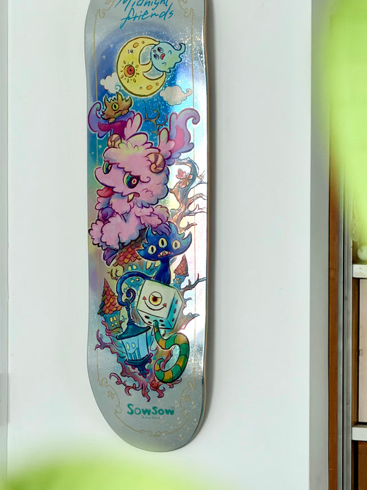 Version FOIL SOWSOW Midnight friends - 1 skateboard