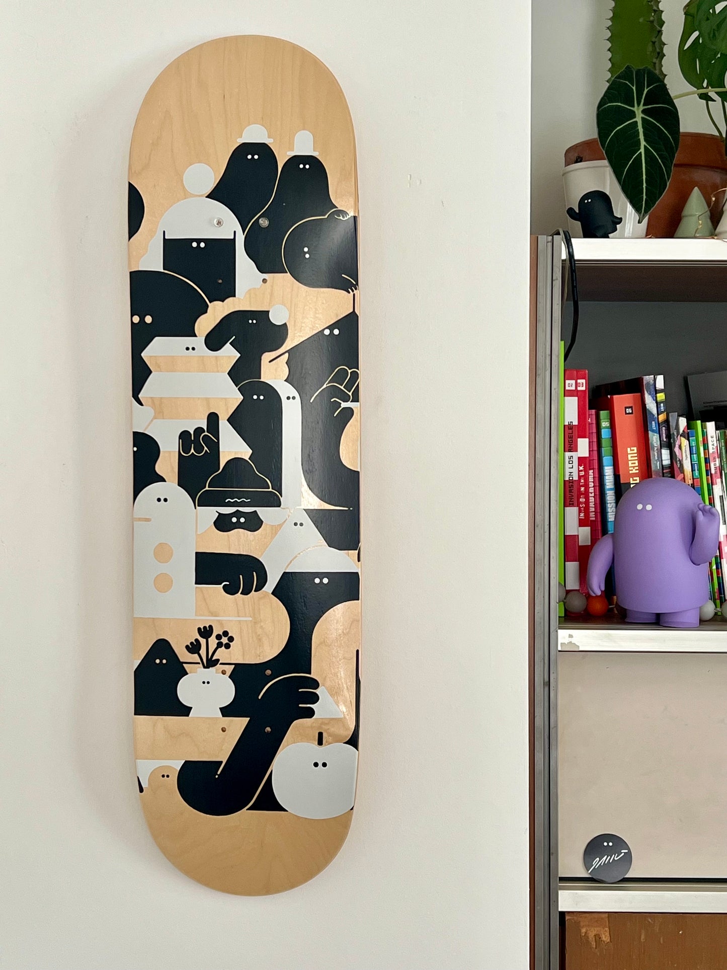 ÉMU (SIGNÉ) Neighbours n•5 - Deck'On - 1 skateboard