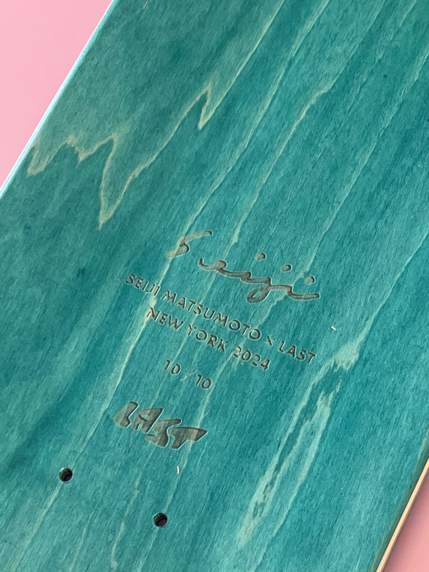 Seiji Matsumoto - New York - 1 skateboard