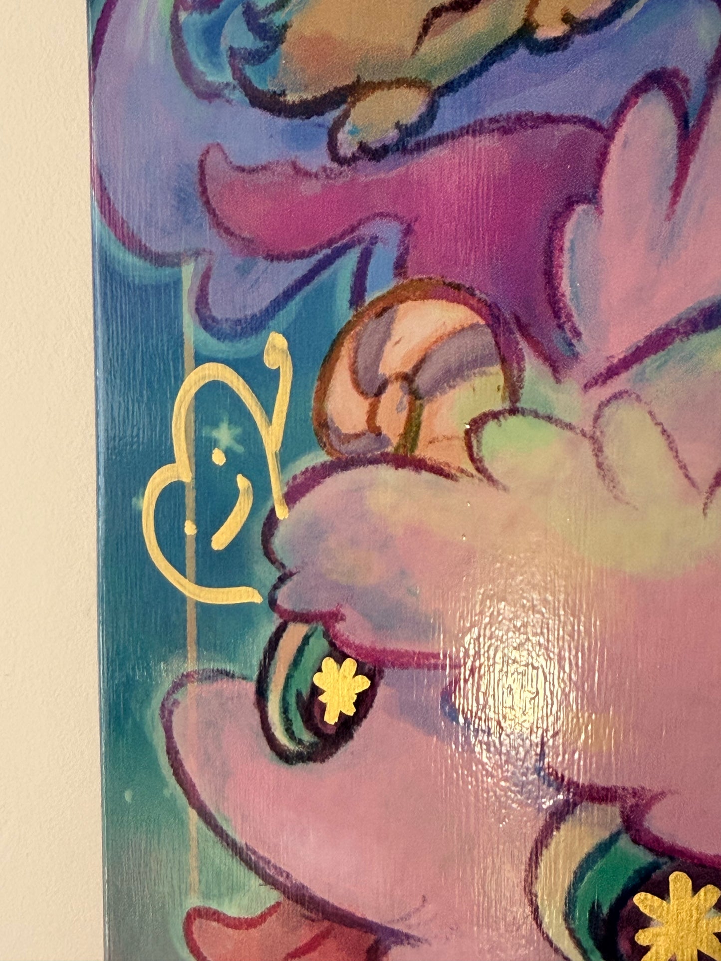 .SOWSOW 手彩バージョン 10/10 ミッドナイトフレンズ - スケートボード 1 枚