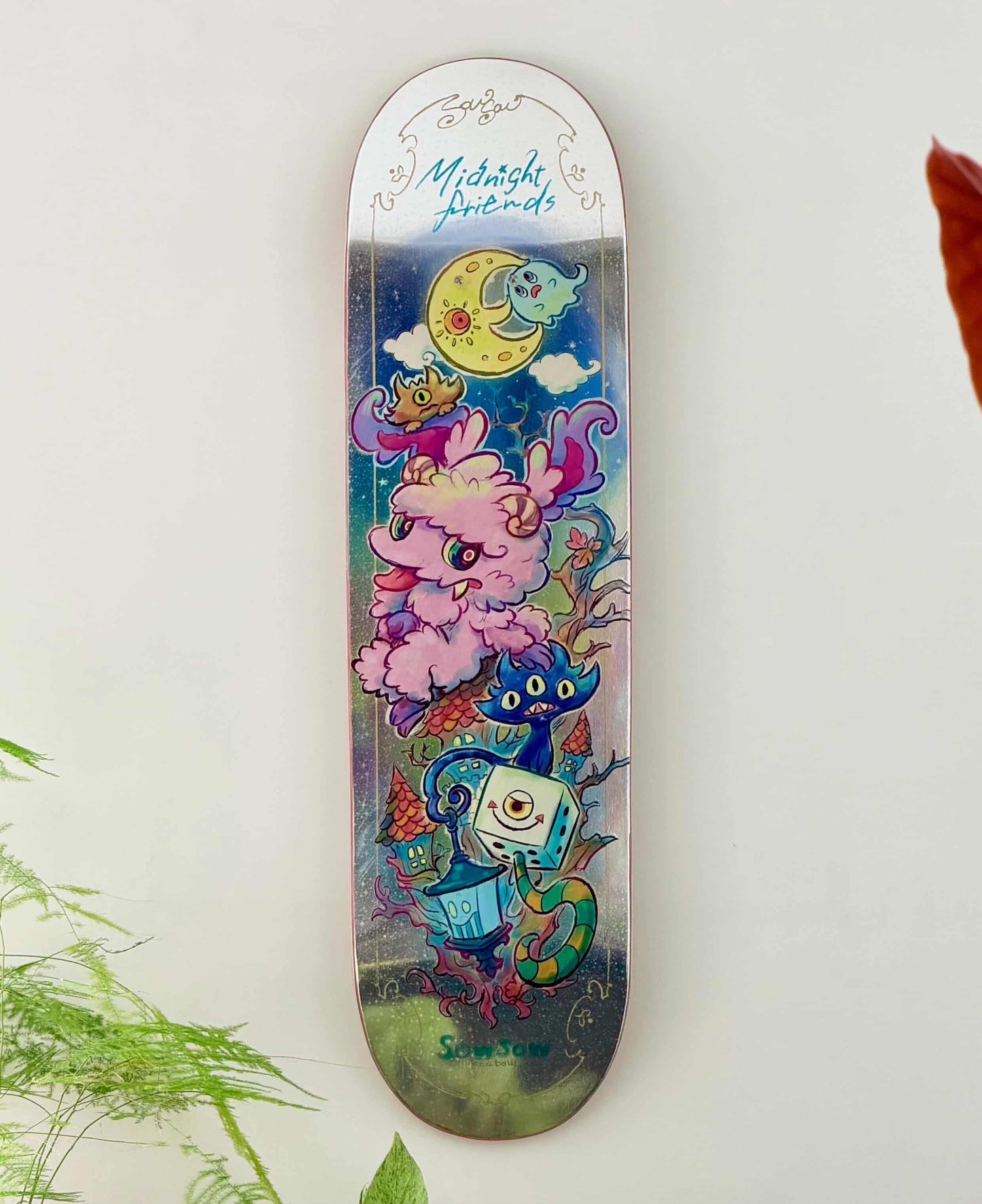 . FOIL version SOWSOW Midnight friends - 1 skateboard