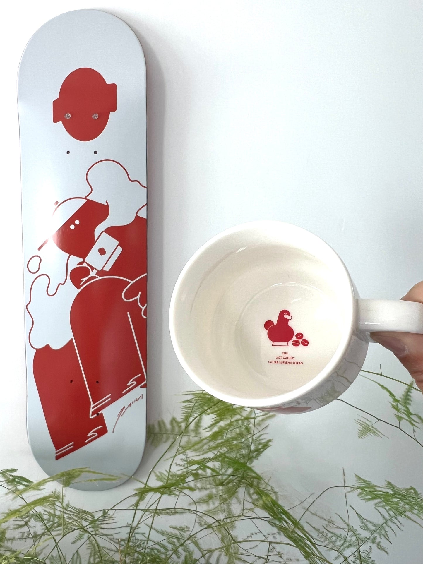 .ÉMU スケートボード + コーヒーシュプリーム マグカップ