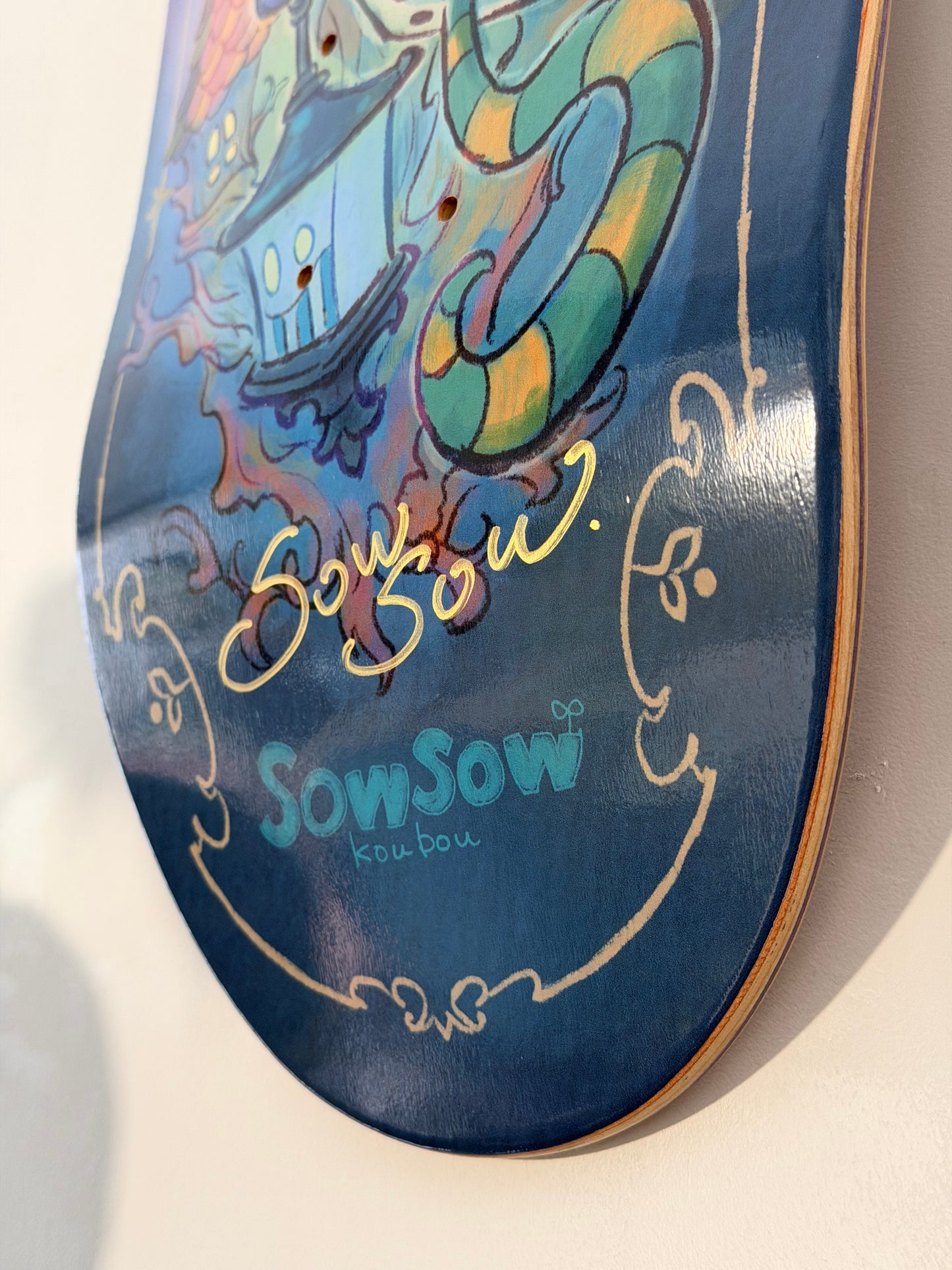 .SOWSOW 手彩バージョン 3/10 ミッドナイトフレンズ - スケートボード 1枚