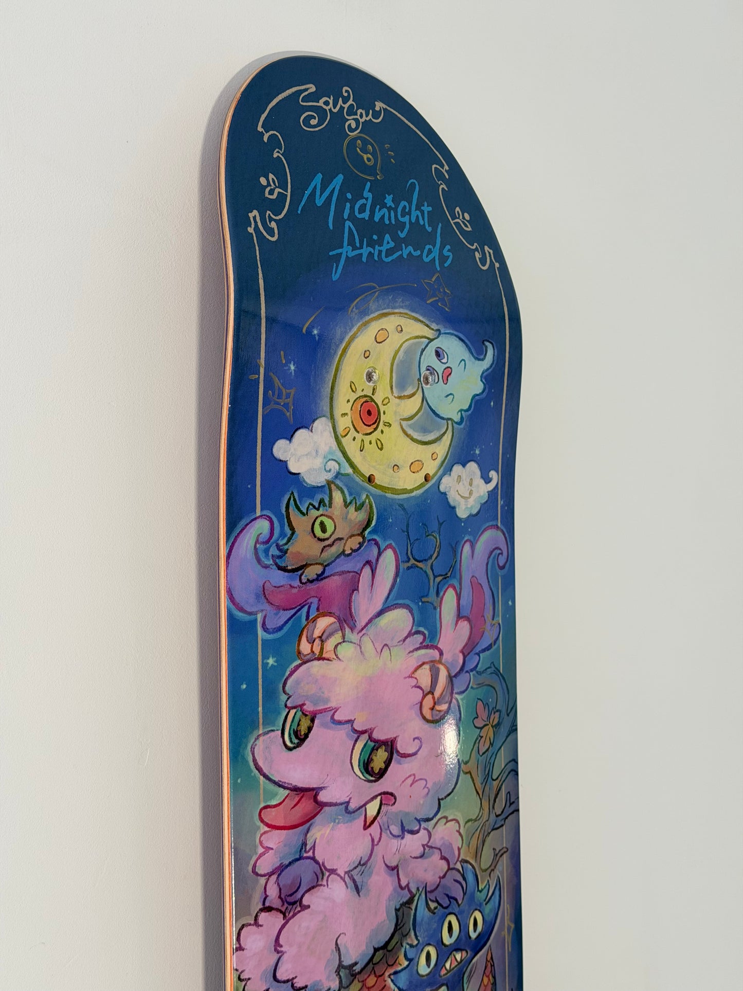 .SOWSOW 手彩バージョン 3/10 ミッドナイトフレンズ - スケートボード 1枚