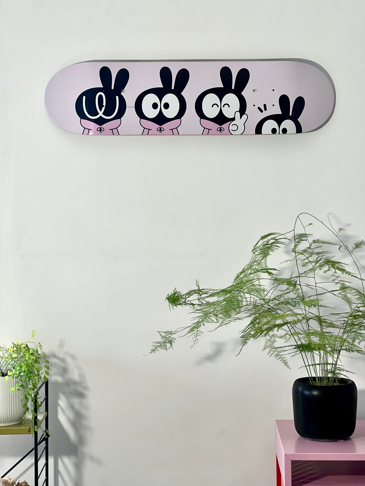 .YEKA HASKI - ピンクバージョン - スケートボード 1 台