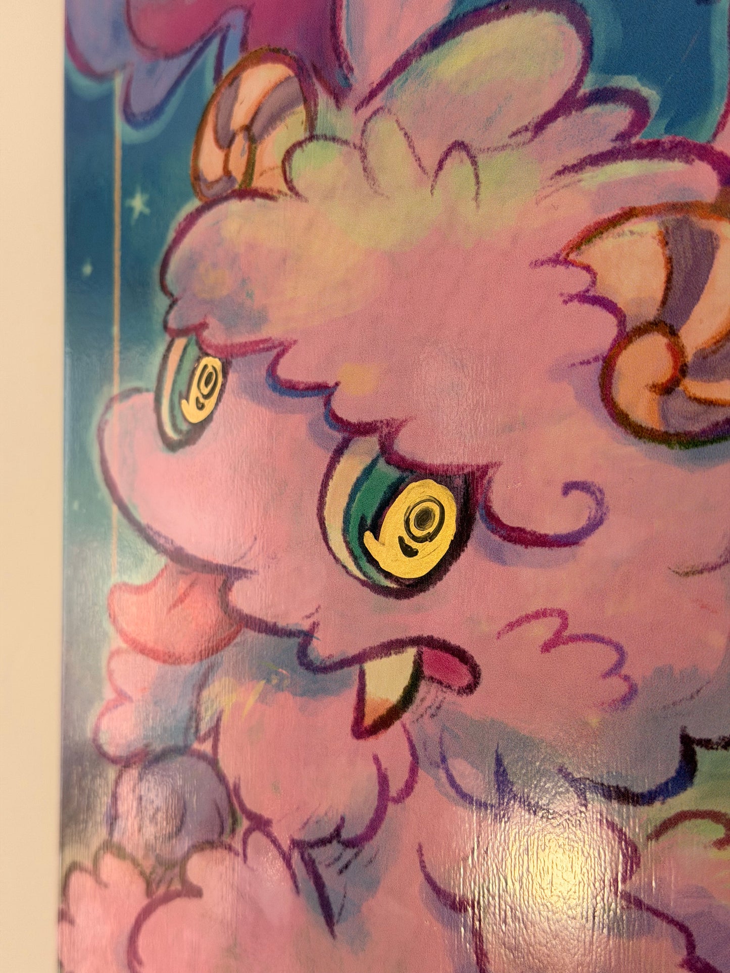 .SOWSOW 手彩バージョン 7/10 ミッドナイトフレンズ - スケートボード 1 枚