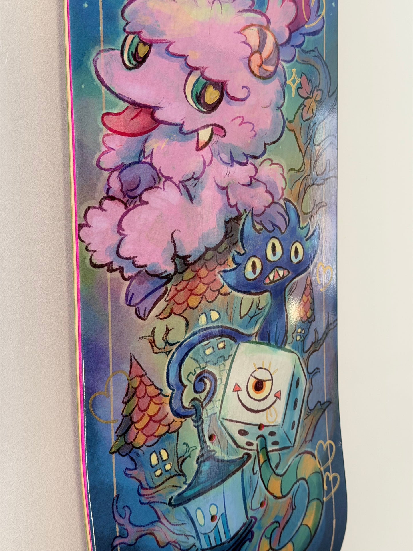 .SOWSOW 手彩バージョン 6/10 ミッドナイトフレンズ - スケートボード 1 枚