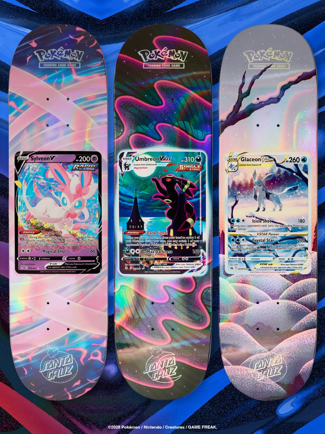 .POKÉMON x Santa Cruz - 1 skateboard en sachet surprise