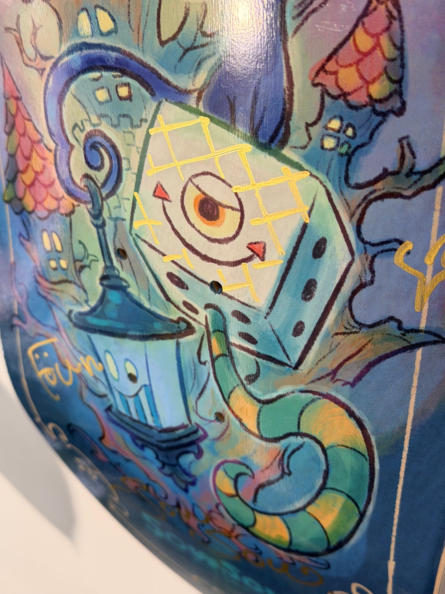 .SOWSOW 手彩バージョン 2/10 ミッドナイトフレンズ - スケートボード 1枚