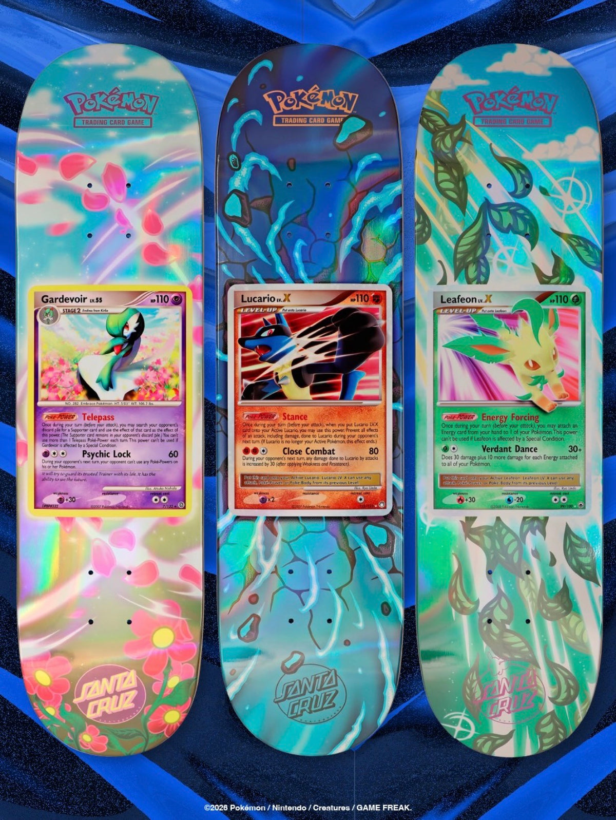 .POKÉMON x Santa Cruz - 1 skateboard en sachet surprise