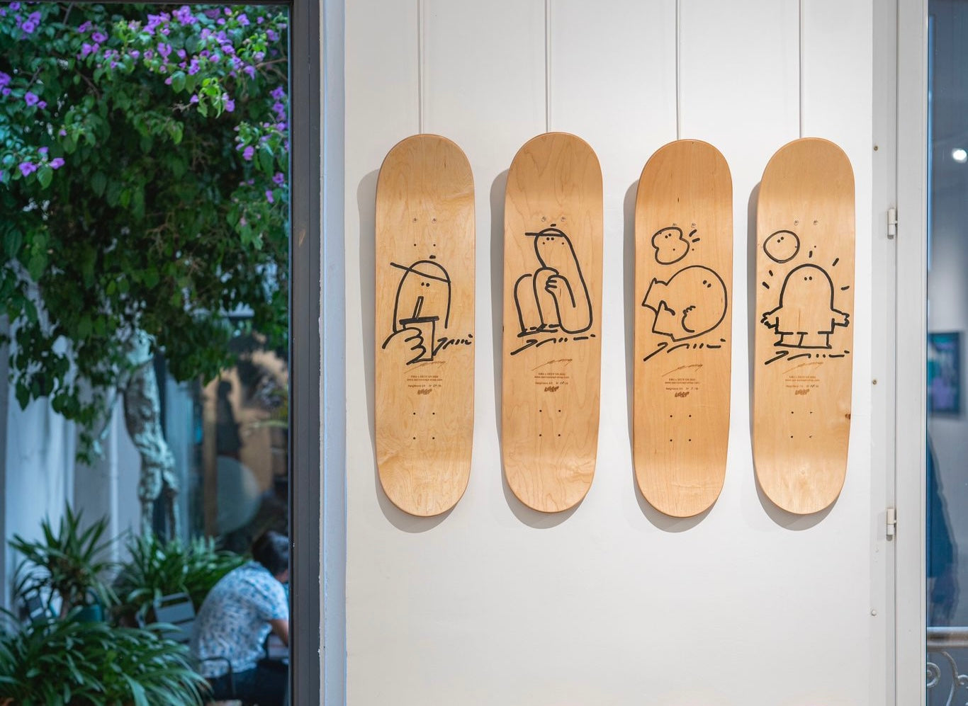 ÉMU SIGNÉ Neighbours n•9 - Deck'On - 1 skateboard