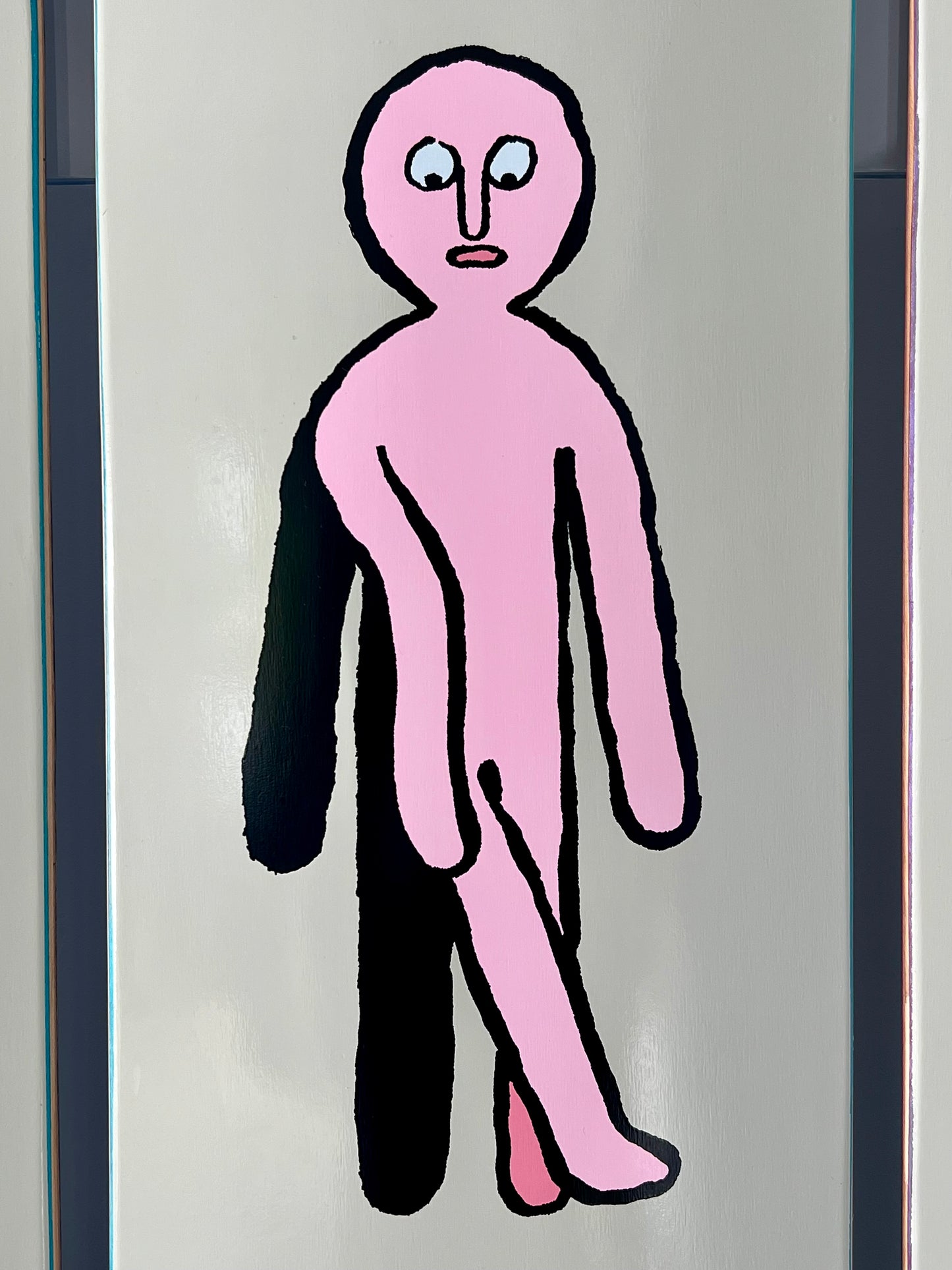 ジャン・ジュリアン - 紙の人物三連画（スケートボード 3 枚）