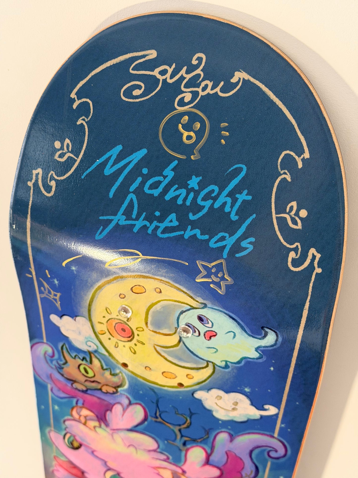 .SOWSOW 手彩バージョン 3/10 ミッドナイトフレンズ - スケートボード 1枚