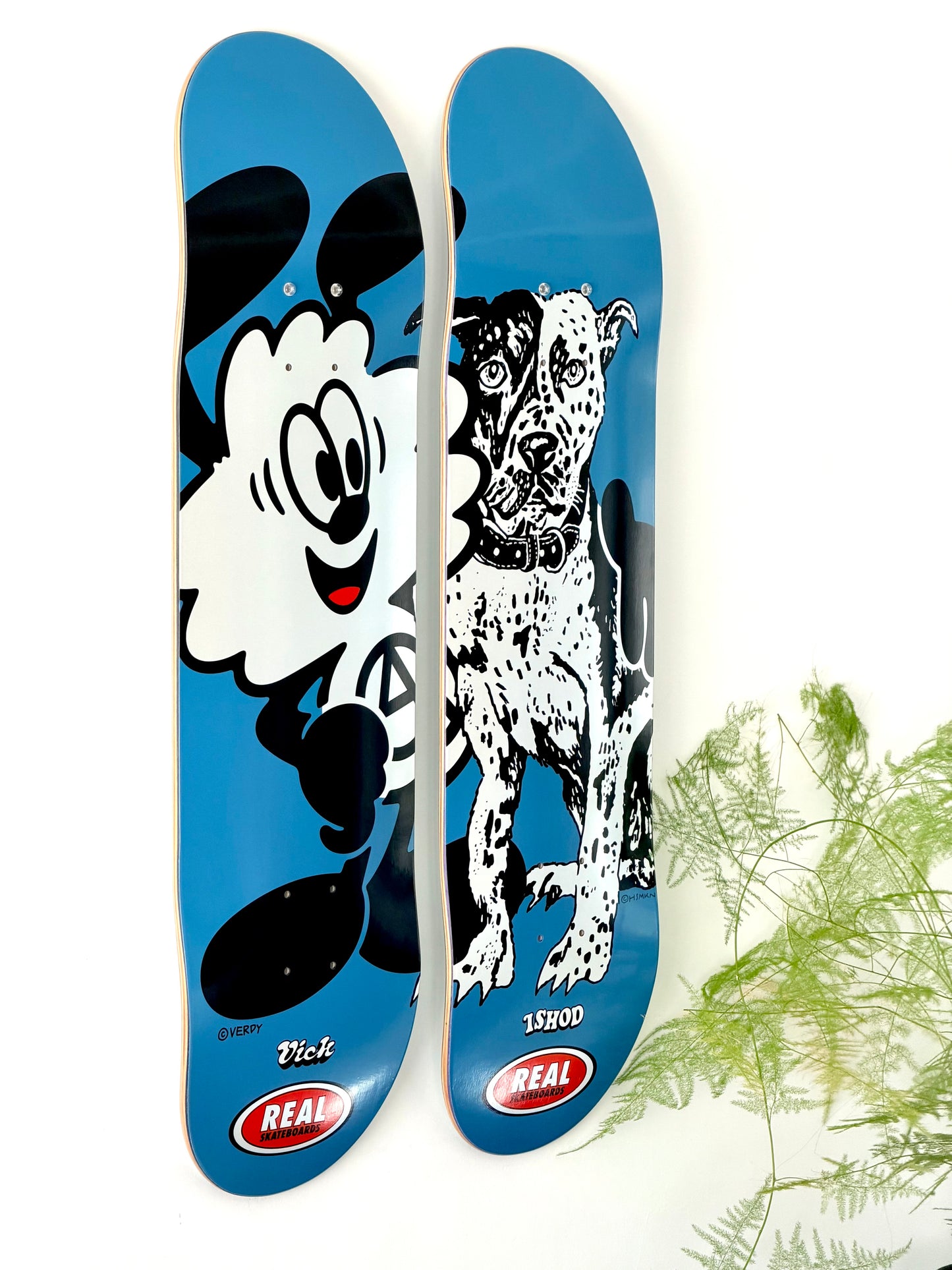 .VERDY Vick + Ishod Real - スケートボード 2 台
