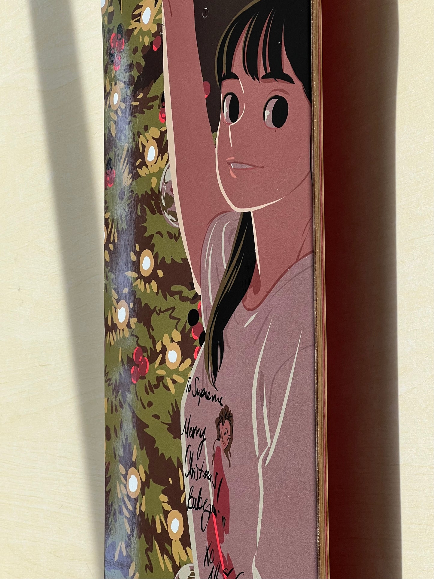Sapin de Noël de Kim Jungyoun - 1 skateboard