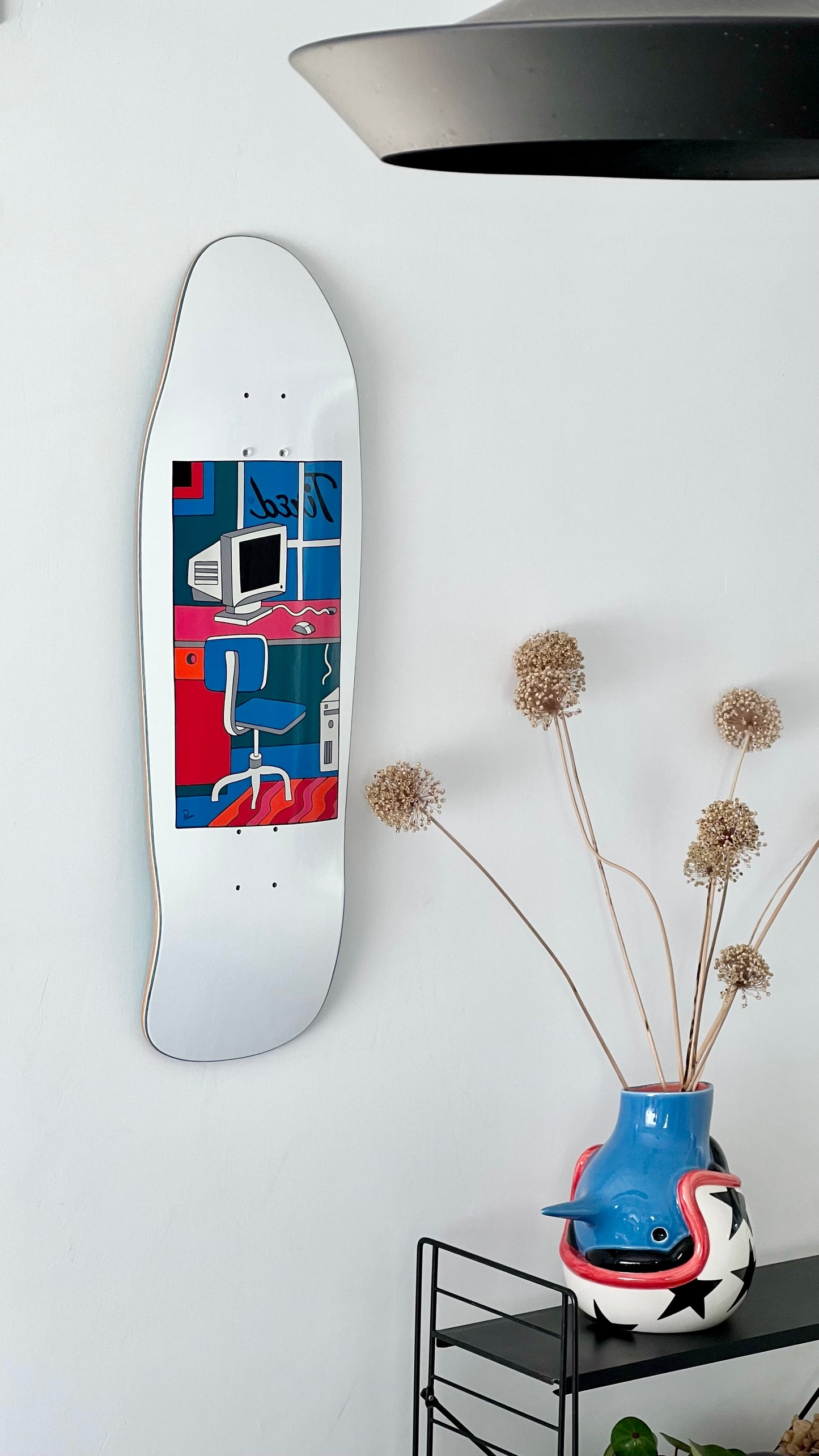 Parra - Workstation 1989 board - Skateboard fatigué