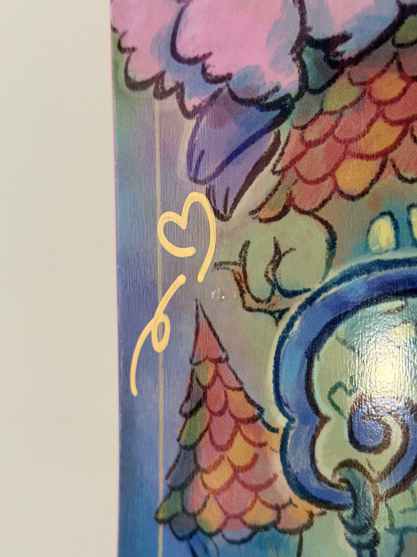 .SOWSOW 手彩バージョン 9/10 ミッドナイトフレンズ - スケートボード 1 枚