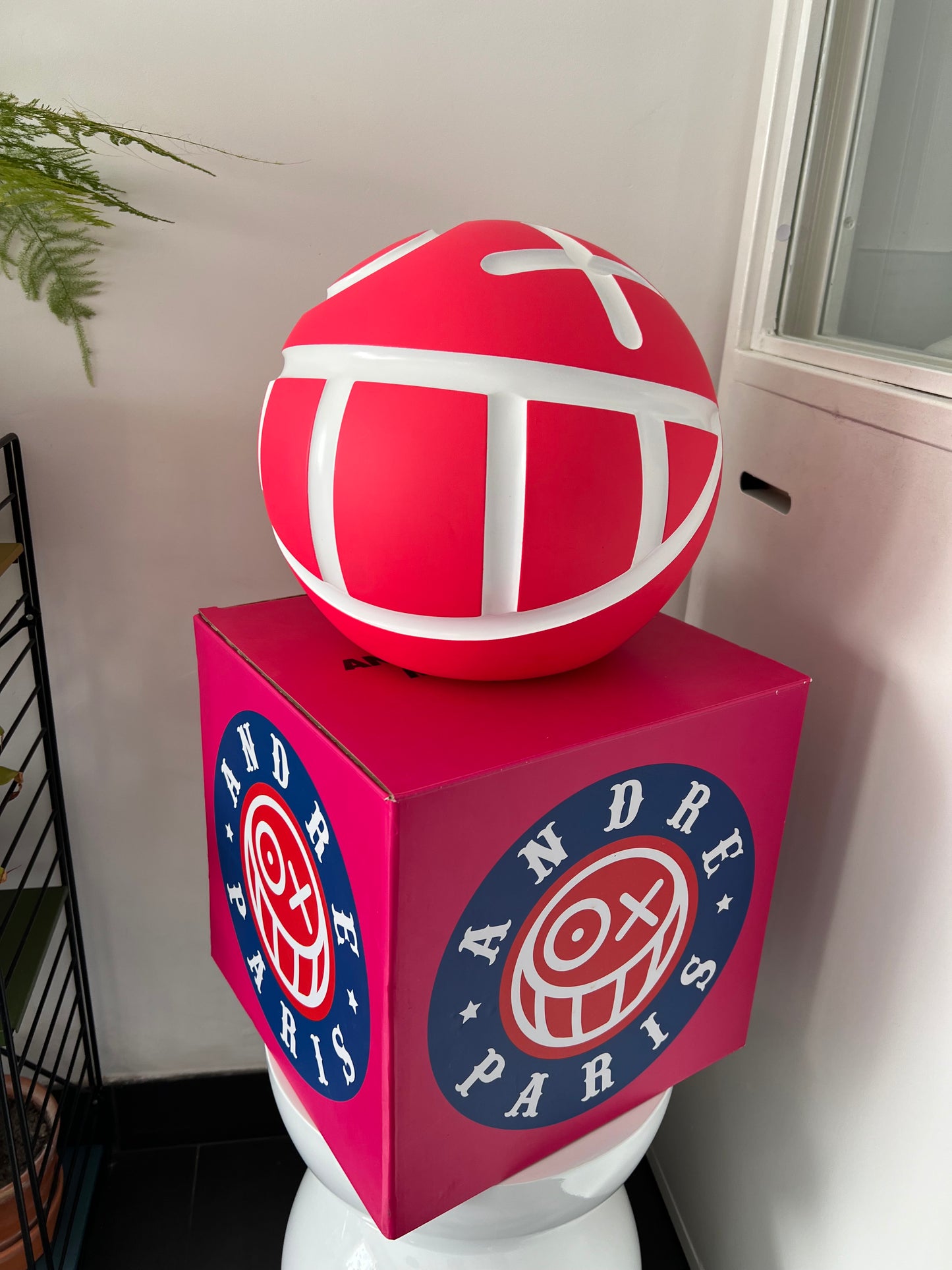 Jouet - André Saraiva - Mr.A Grande taille 304mm Rose Ball 2019 Medicom Toy