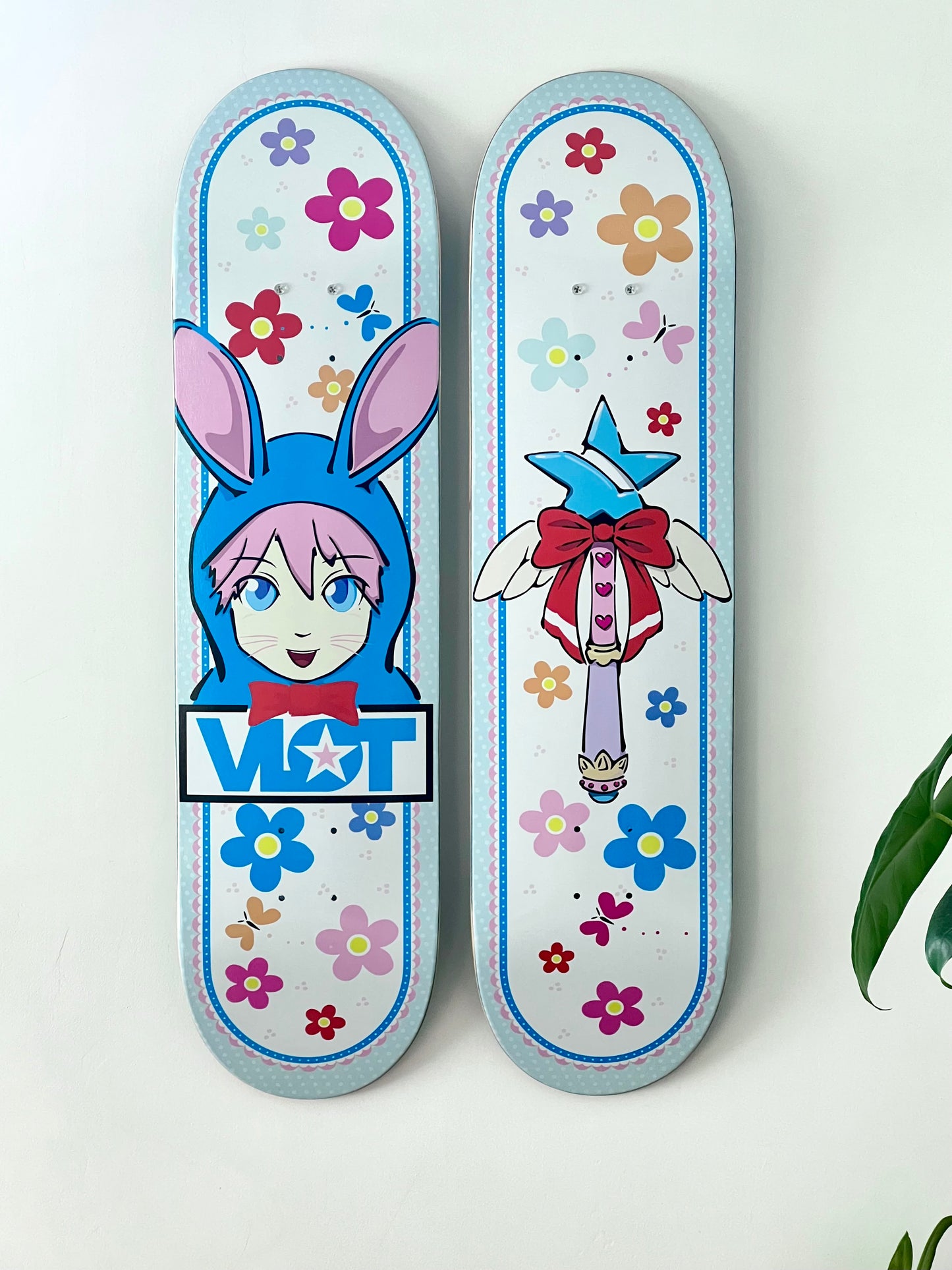 .VLOT 🐰+🪄 - スケートボード2枚セット