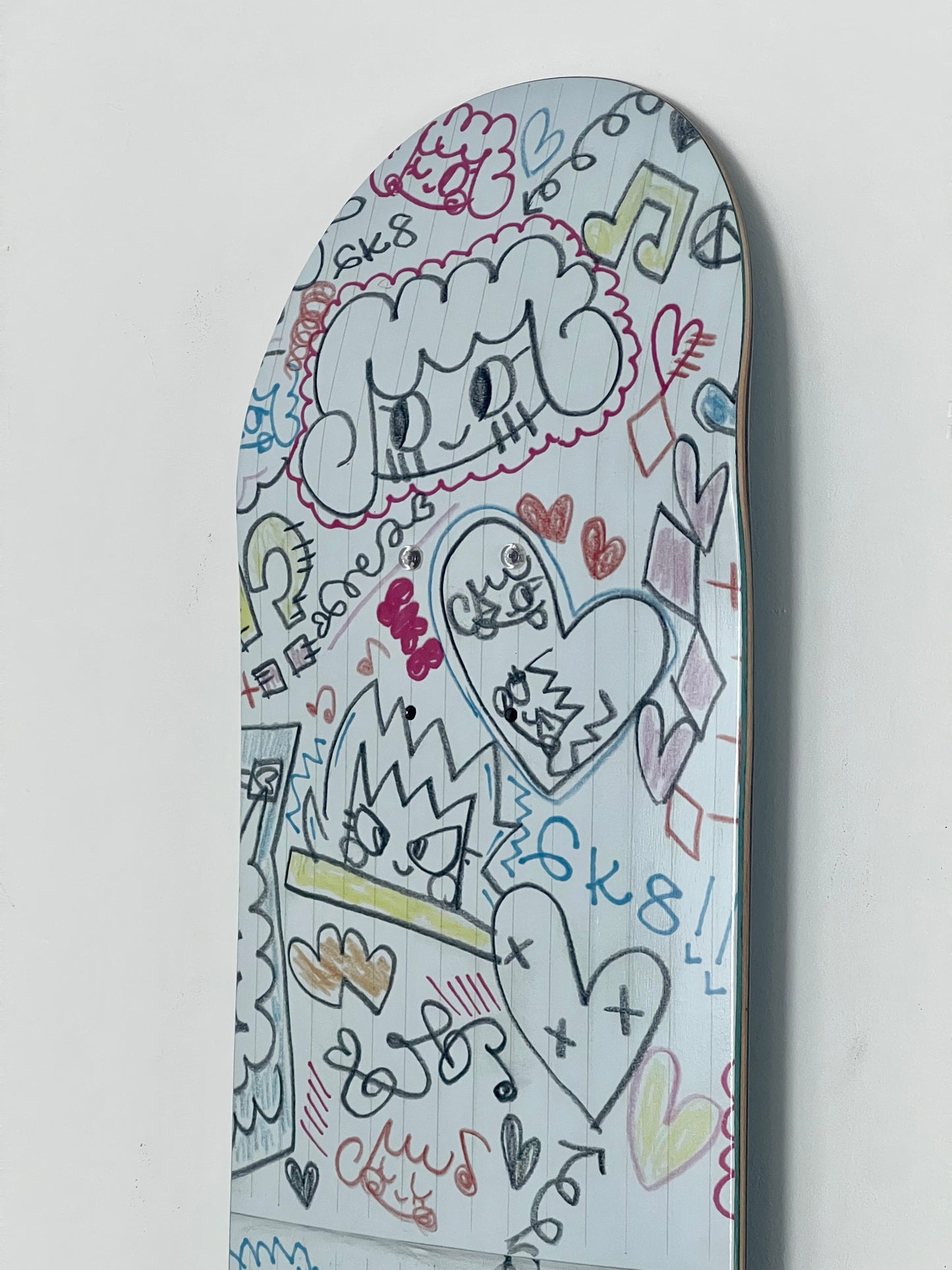 .SHEA - ensemble avec skateboard + goodies