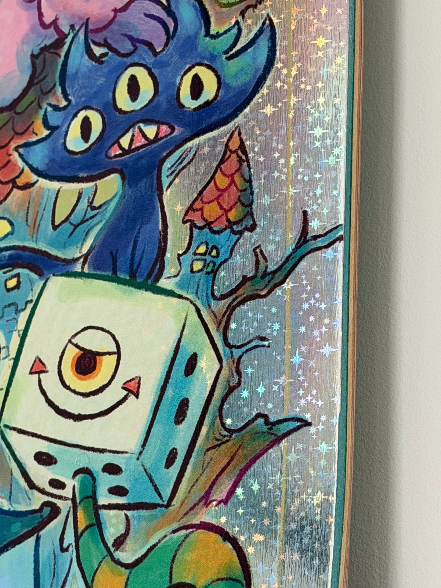 . FOIL version SOWSOW Midnight friends - 1 skateboard