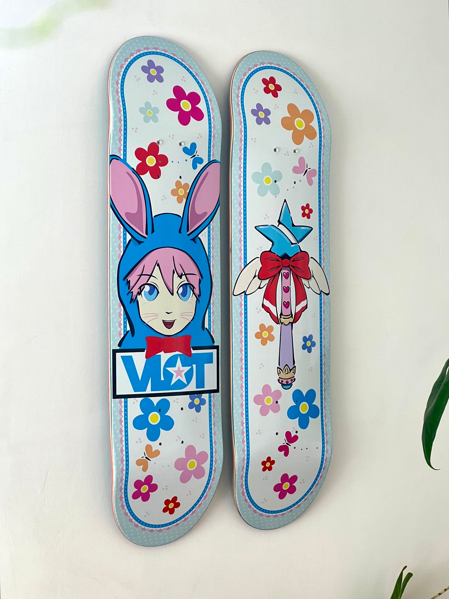 .VLOT 🐰+🪄 - スケートボード2枚セット