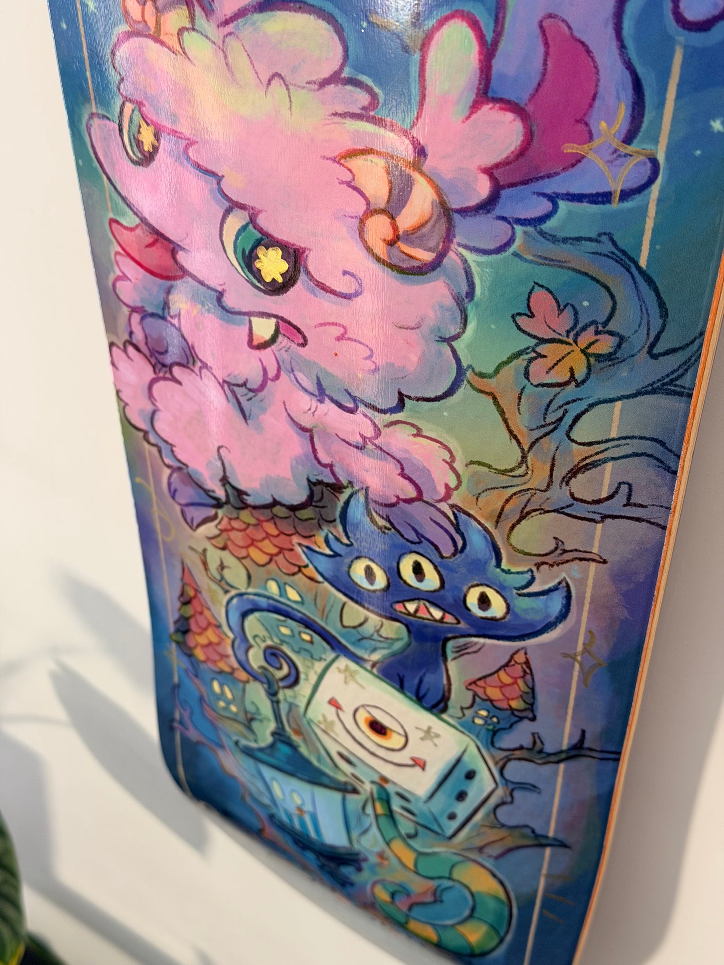 .SOWSOW 手彩バージョン 3/10 ミッドナイトフレンズ - スケートボード 1枚