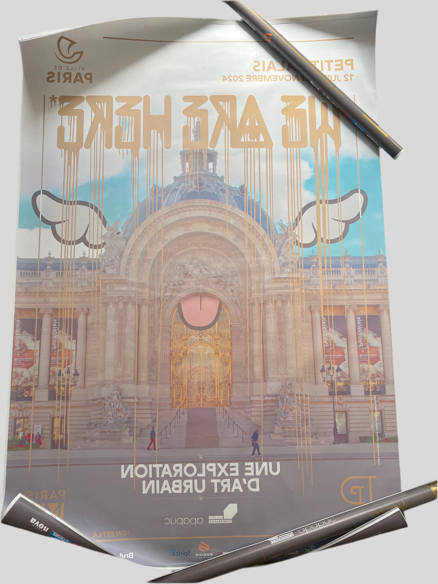 .Dface print xxl « We are here »