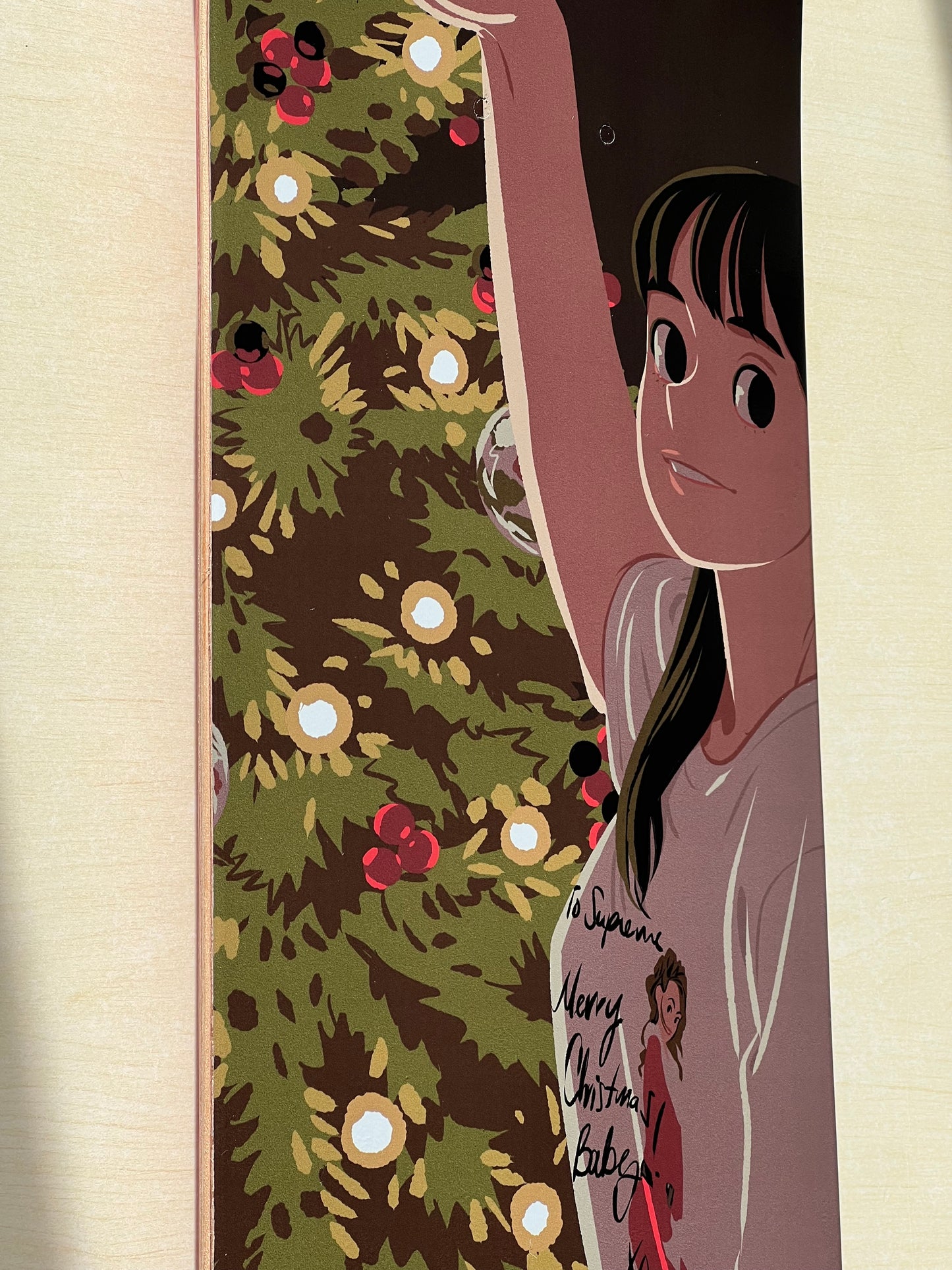 Sapin de Noël de Kim Jungyoun - 1 skateboard