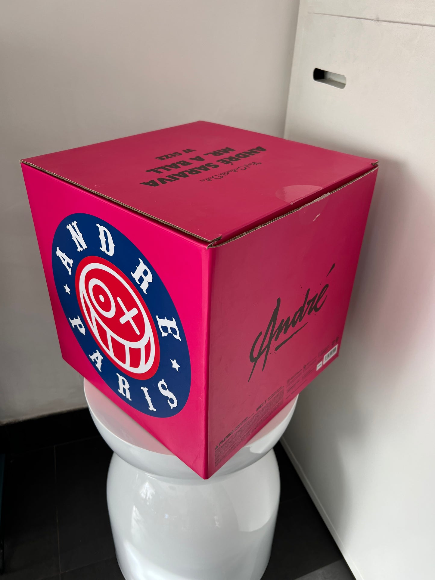 Jouet - André Saraiva - Mr.A Grande taille 304mm Rose Ball 2019 Medicom Toy