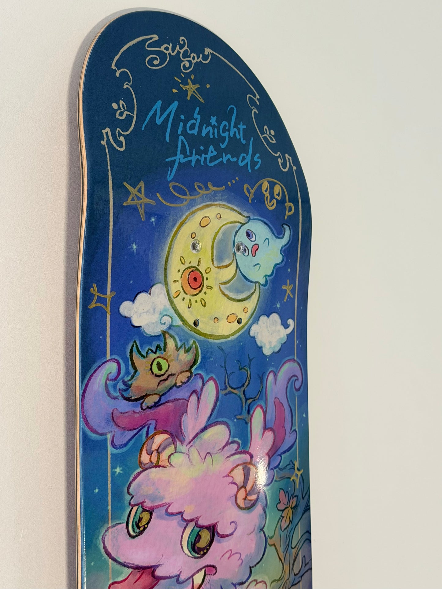.SOWSOW 手彩バージョン 2/10 ミッドナイトフレンズ - スケートボード 1枚