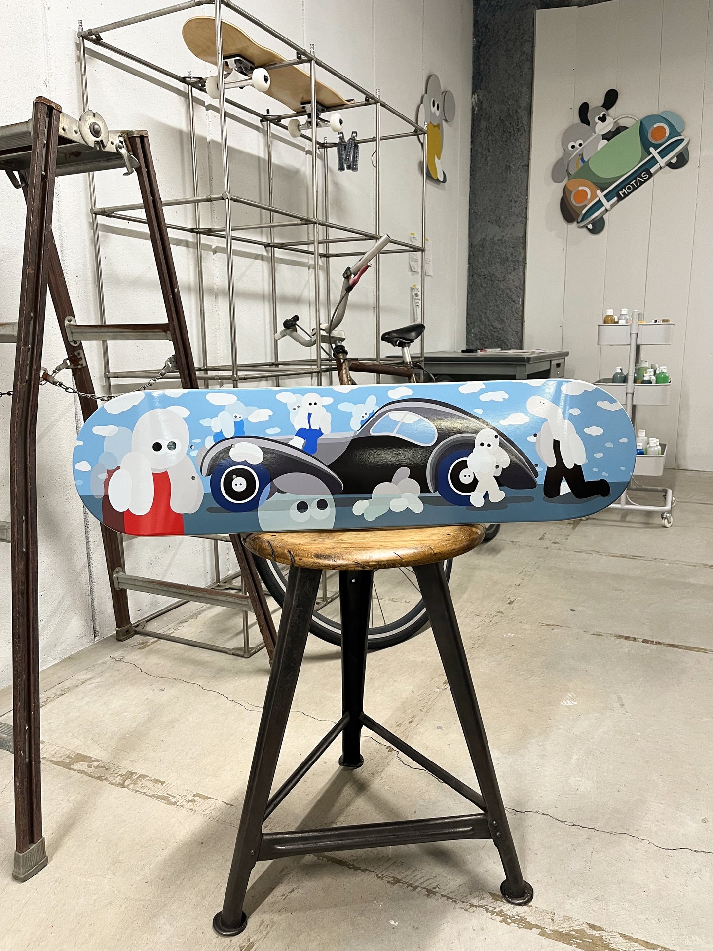 モタス。 「Bleyetti」 - スケートボード 1 台