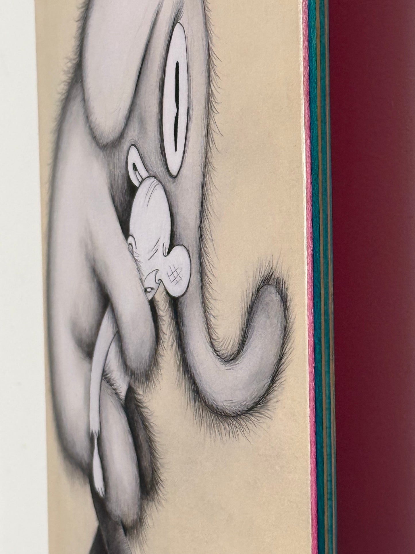 Le skateboard « Pink Elephant » de Jeff Ladouceur