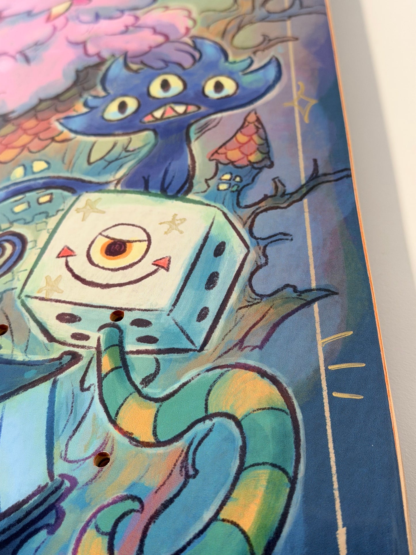 .SOWSOW 手彩バージョン 3/10 ミッドナイトフレンズ - スケートボード 1枚