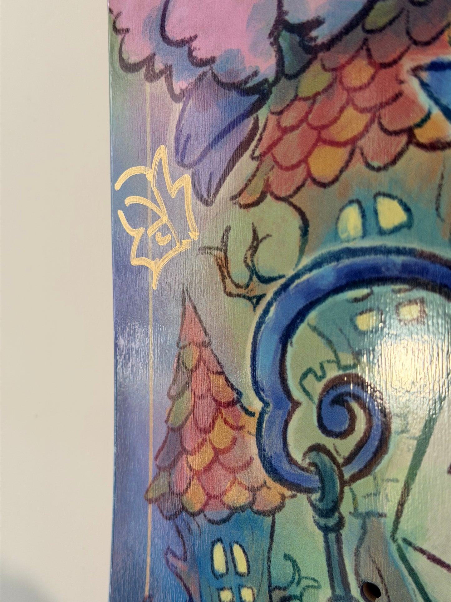 .SOWSOW 手彩バージョン 4/10 ミッドナイトフレンズ - スケートボード 1枚