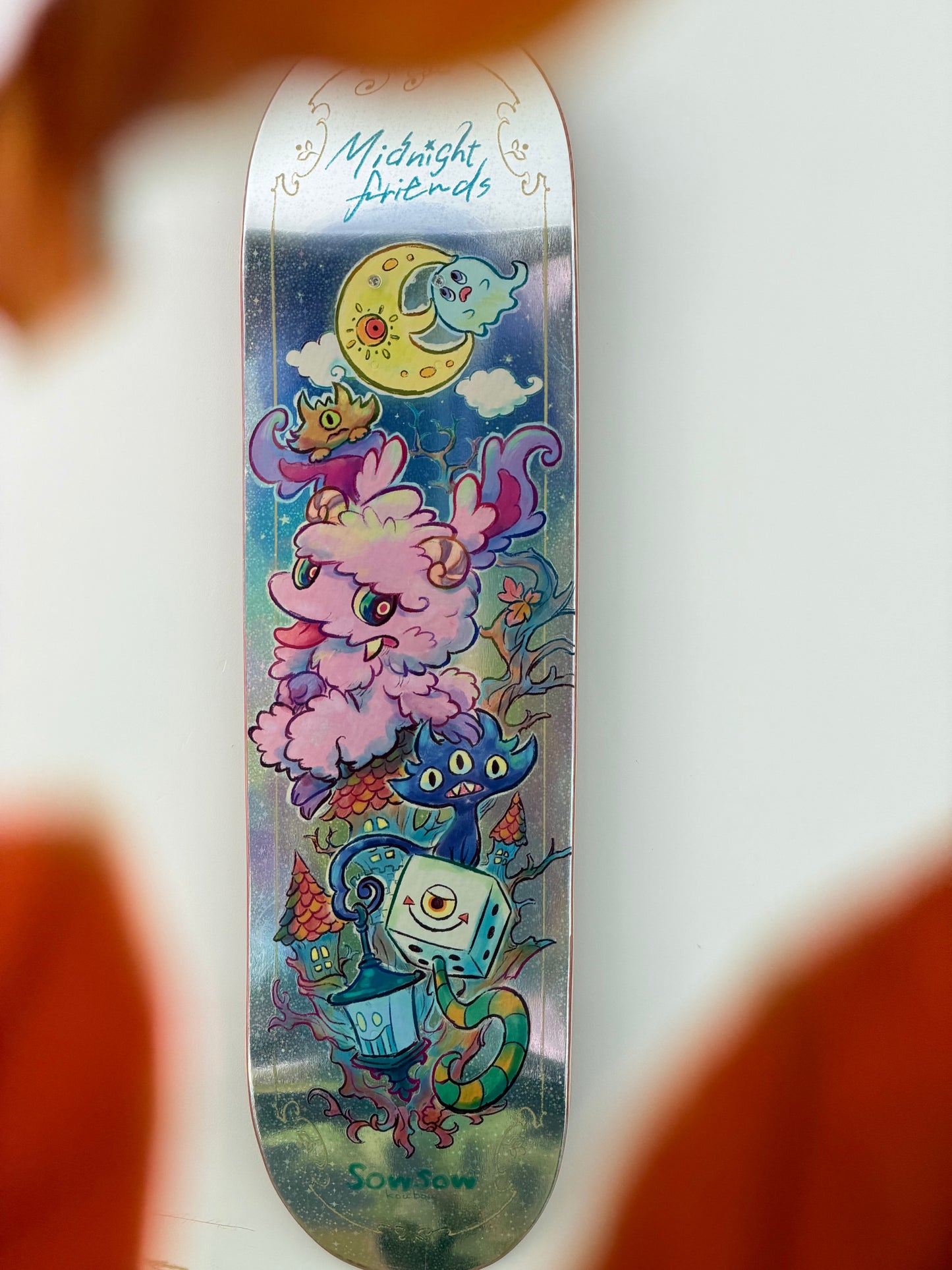 . FOIL version SOWSOW Midnight friends - 1 skateboard