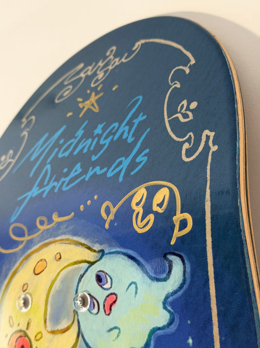 .SOWSOW Version embellie à la main 2/10 Amis de minuit - 1 skateboard