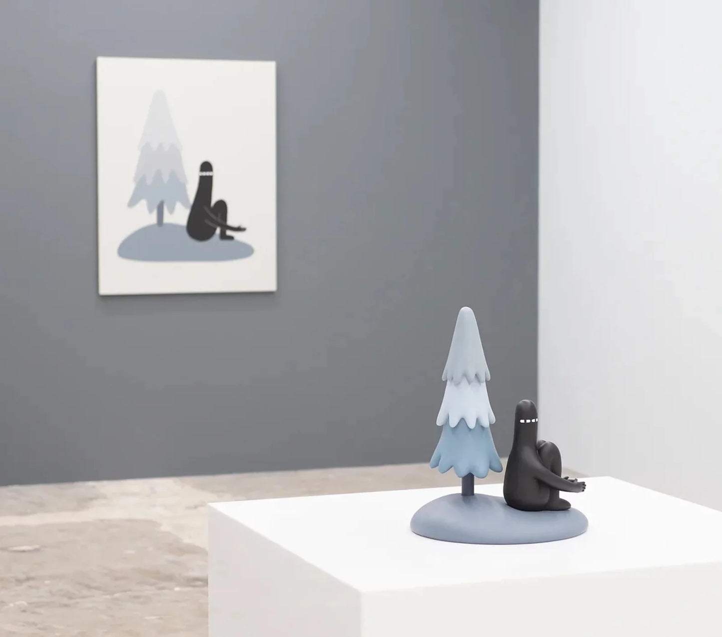 Sculpture de Ly - En attendant l'amour