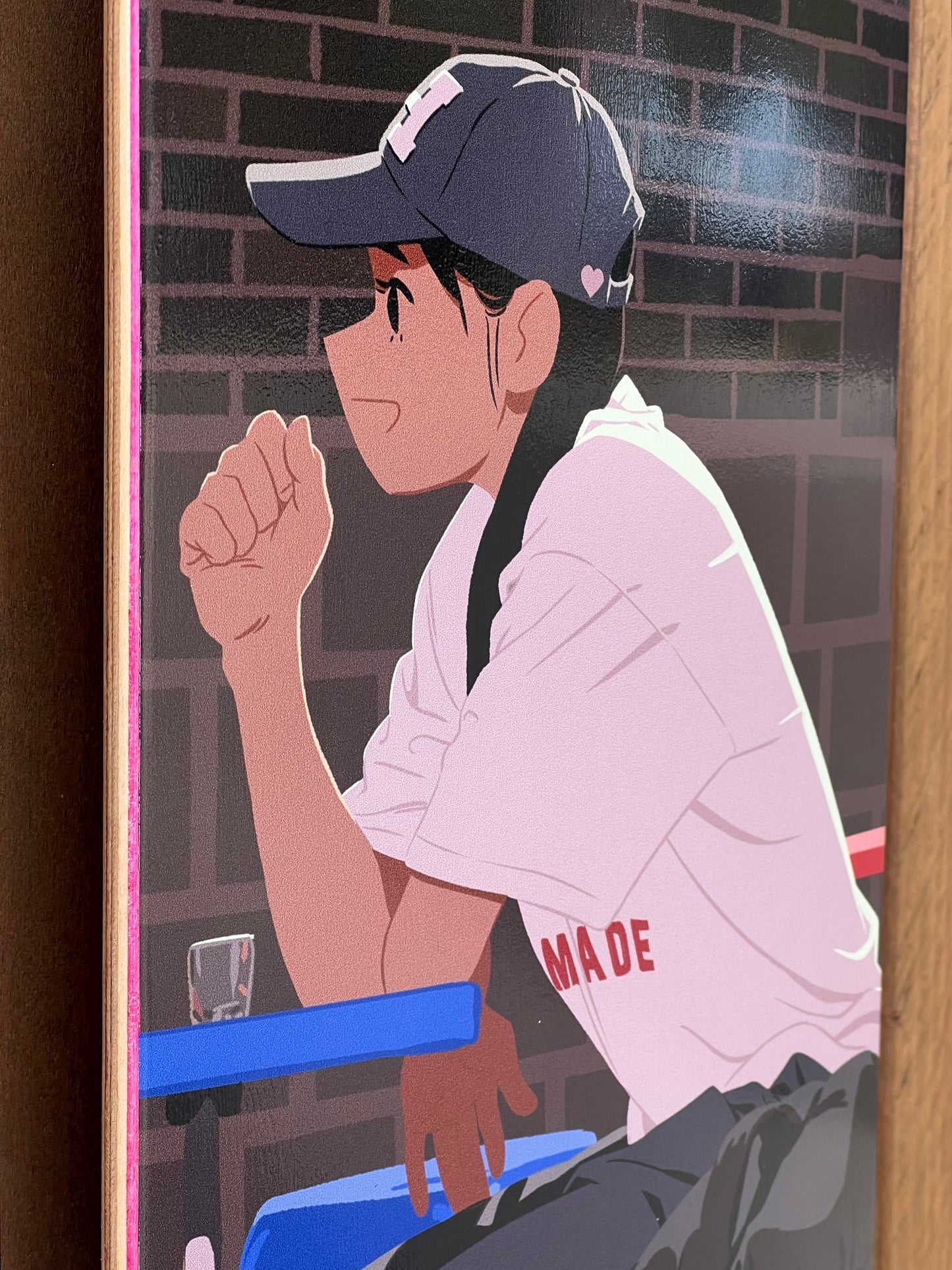 Diptyque Kim Jungyoun - 2 skateboards - À la recherche du Jongro bleu