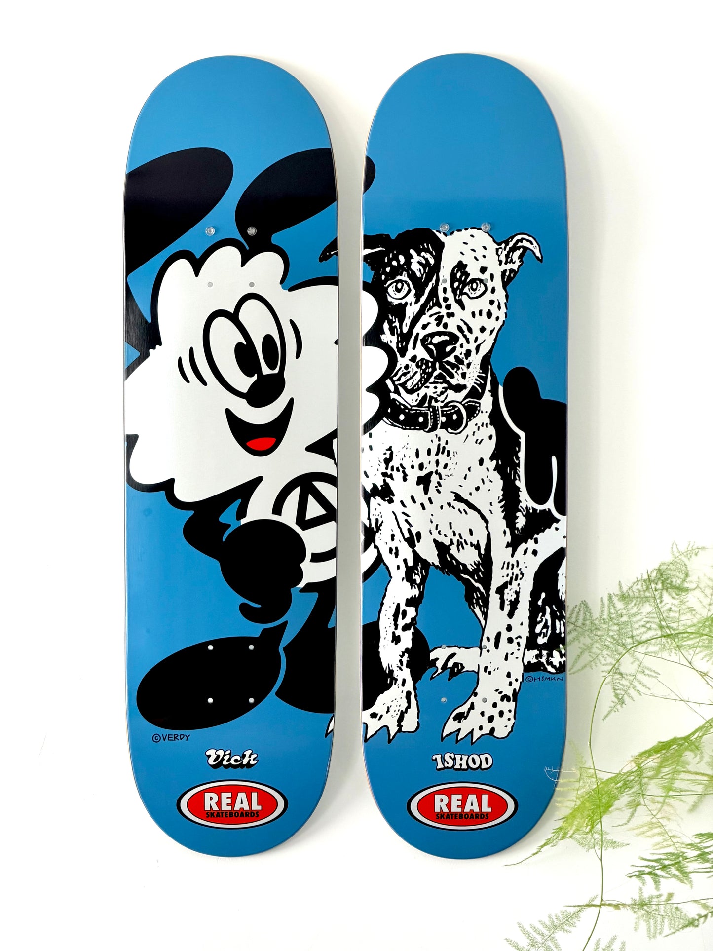 .VERDY Vick + Ishod Real - スケートボード 2 台