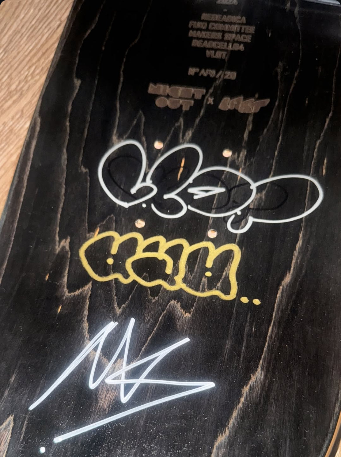 Fuki Committee Vlot Makers space Redeadica Deadcell84  - 1 skateboard